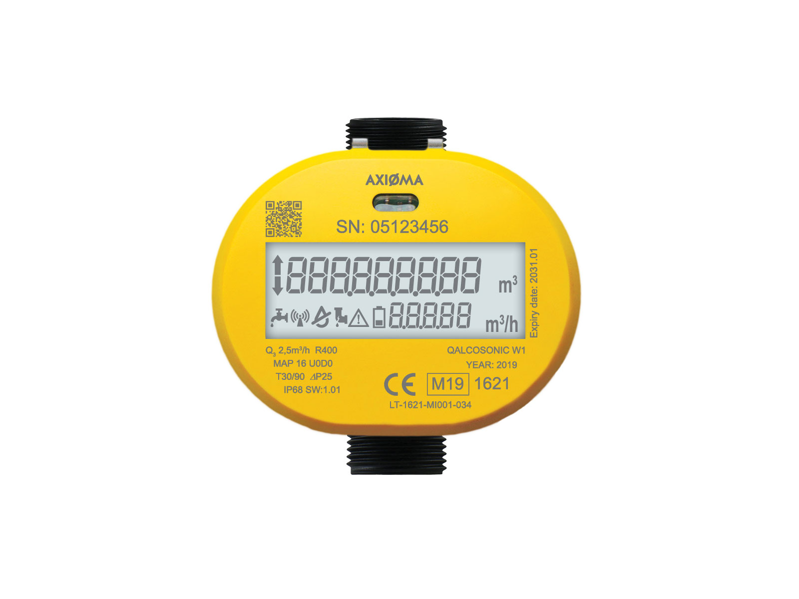 Smart Ultrasonic Water Meter - Cubic
