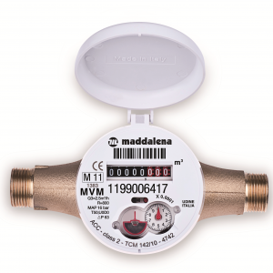 Single jet water meter - dry dial